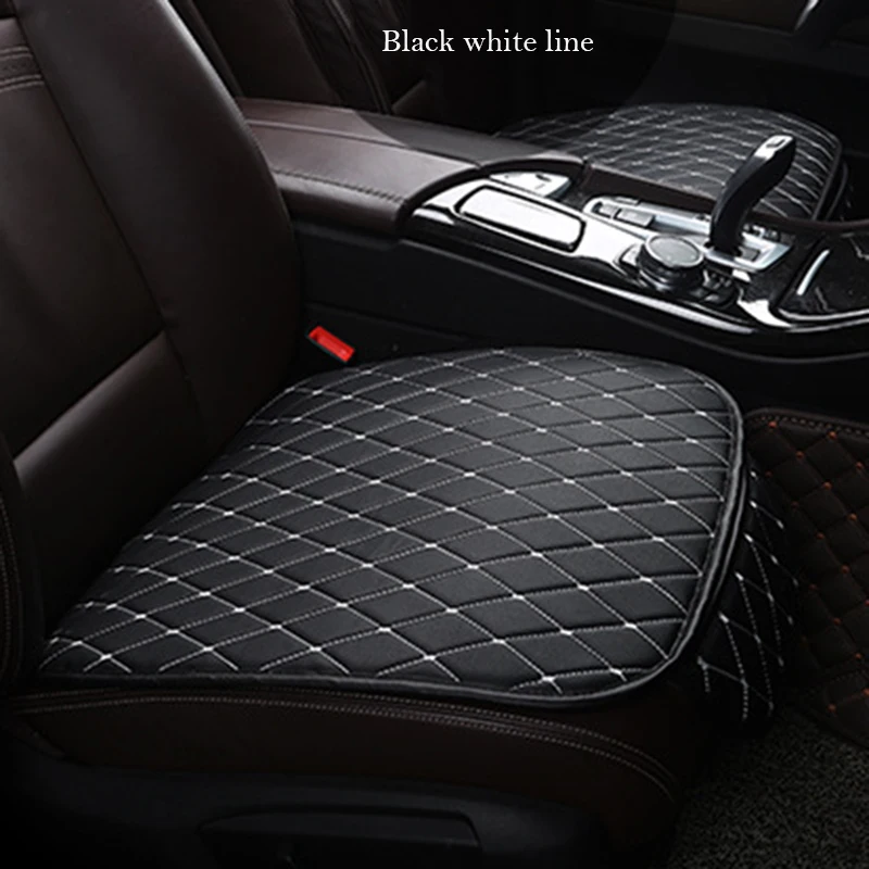 Black white 1 piece Универсальная Наволочка на подушку автокресла для kia rio 3 ceed cerato picanto kia Soul Sportage spectra morning все модели автомобильных аксессуаров - Название цвета: Black white 1 piece