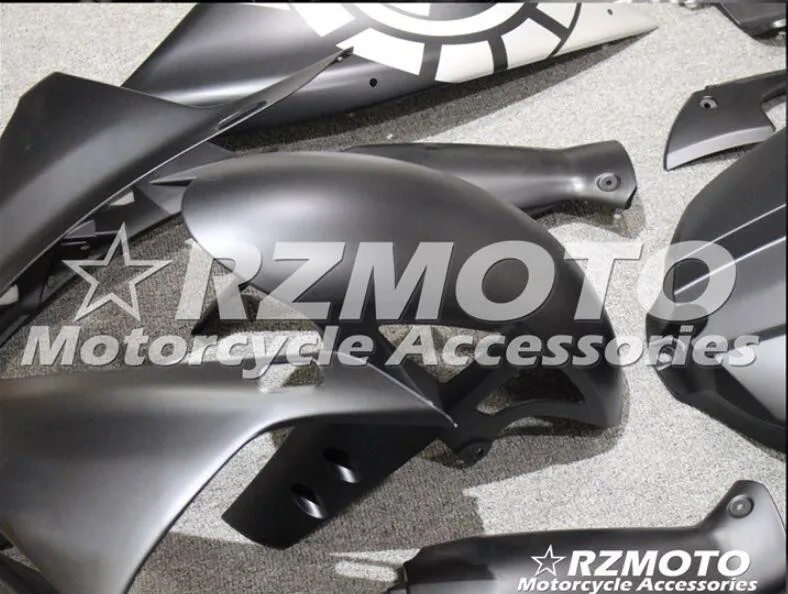 ABS форма мотоцикла Обтекатели подходят для Yamaha YZF-1000-R1 2009 2010 2011 09 10 11 обтекатель кузова Набор матовый черный серебристый