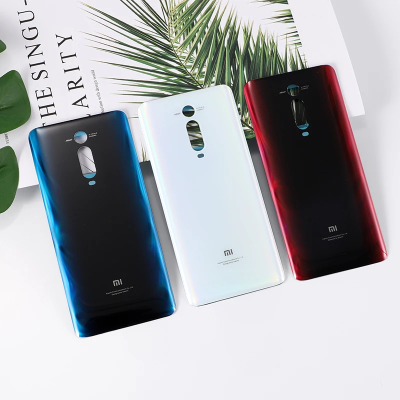 Для Xiaomi Mi 9t Оригинальный чехол из закаленного стекла для задняя крышка
