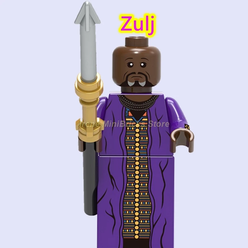 Черная пантера Erik Killmonger Okoye Мстители Endgame танос Супер Герои строительные блоки Марвел Капитан - Цвет: Zulj