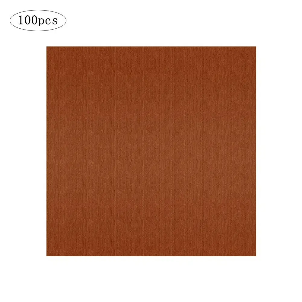 100pcs Christmas Candy Wrappers Chocolate Wrappers Color Aluminum Foil Chocolate Packaging Tin Foil Food Tea Packaging