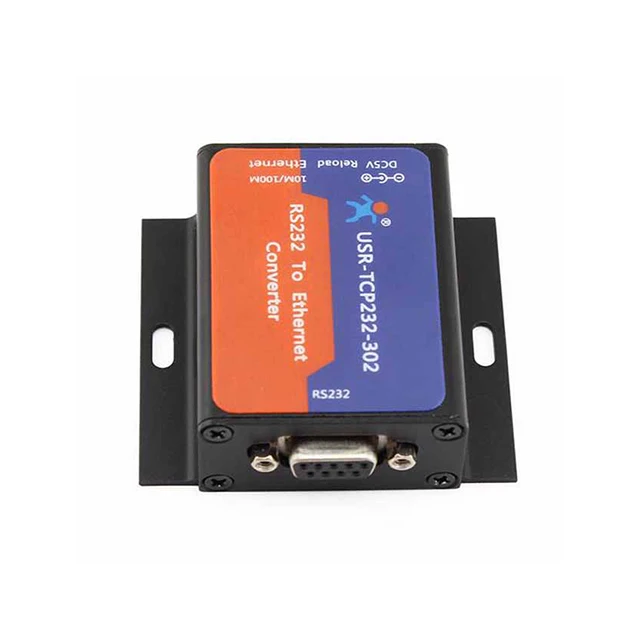 

A15-- USR-TCP232-302 low-cost serial device server, realize bidirectional transparent transmission between RS232 and Ethernet