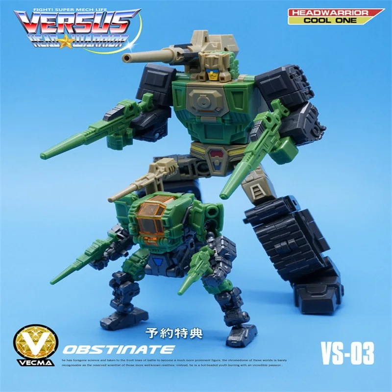 Трансформация головных мастеров mft VS-03 VS03 Weirdwolf Cupola CHROMEDOME Hardhead фигура игрушки |