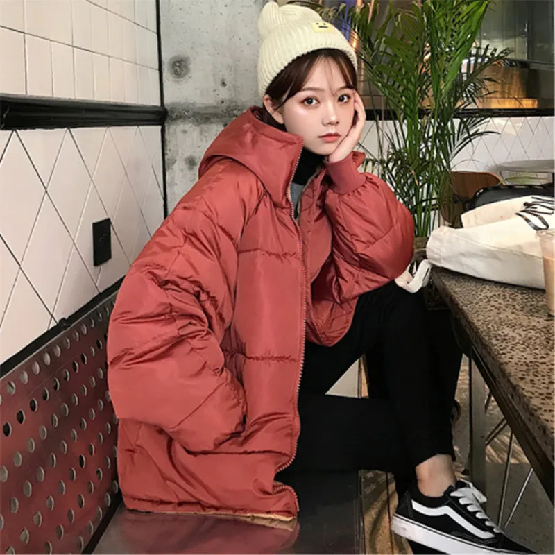 RUGOD, корейский стиль, пуховик для женщин, новинка, куртки на молнии, большие размеры, пальто, зимняя верхняя одежда, консервативный стиль