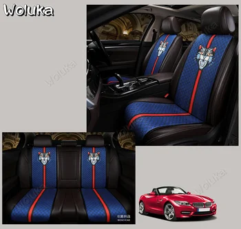 

Car Seat Cover Set Four Seasons Front Rear Row Mat Cartoon Kst Seat Pad Car Seat Cushion Free Strapped CD50 Q01