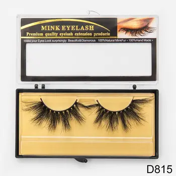 

SEXYSHEEP Single pair 100% Real Mink lashes Natural Dramatic Volume Fake Lashes Makeup Eyelash Extension Silk Eyelashes