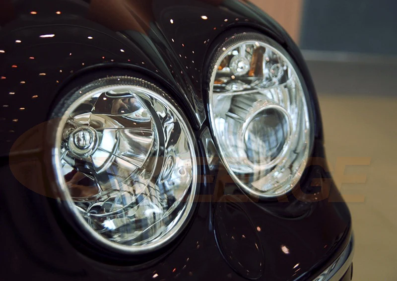 Отличные ультра яркие COB комплект светодиодов глаза ангела halo Кольца для Jaguar s Тип