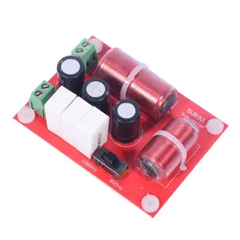 

120W Single Bass Woofer Hi-Fi Speaker Passive Frequency Divider SUB90 Crossover Filters Adjustable Point 800Hz/1000Hz