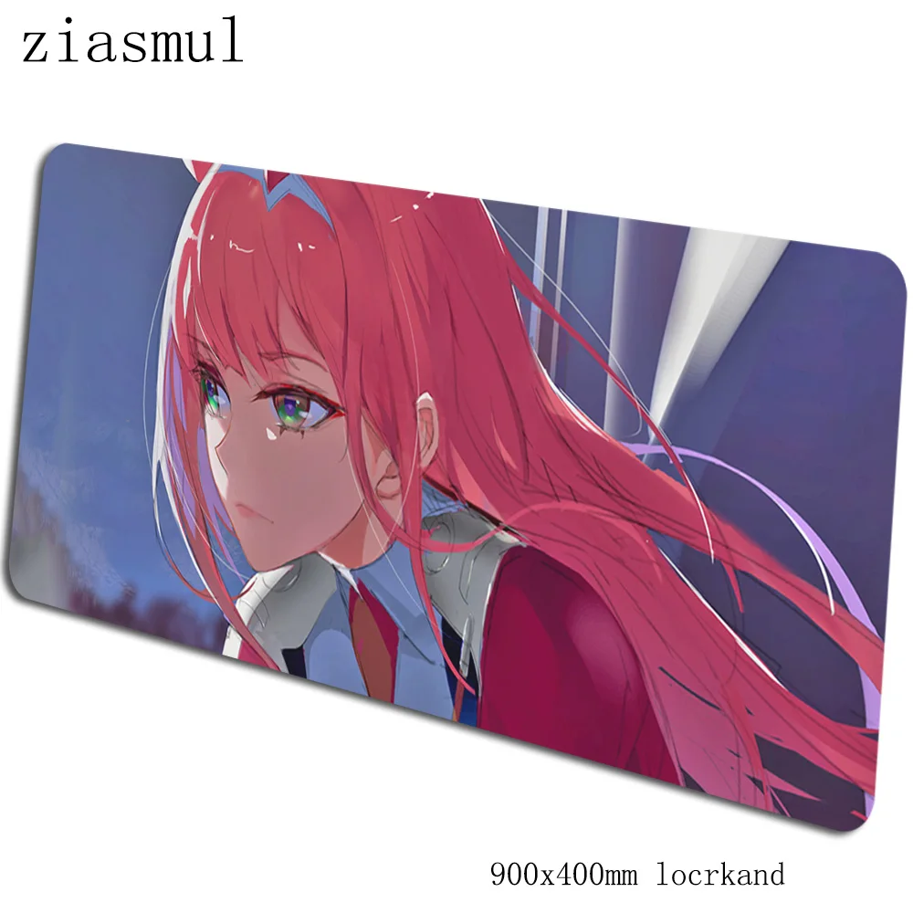 Darling в franxx padmouse 900x400x3 мм игровой коврик для мыши с изображением игры толстый коврик для мыши компьютерный стол Киберспорт коврик ноутбук с алюминиевым корпусом коврик для мыши - Цвет: pattern 7