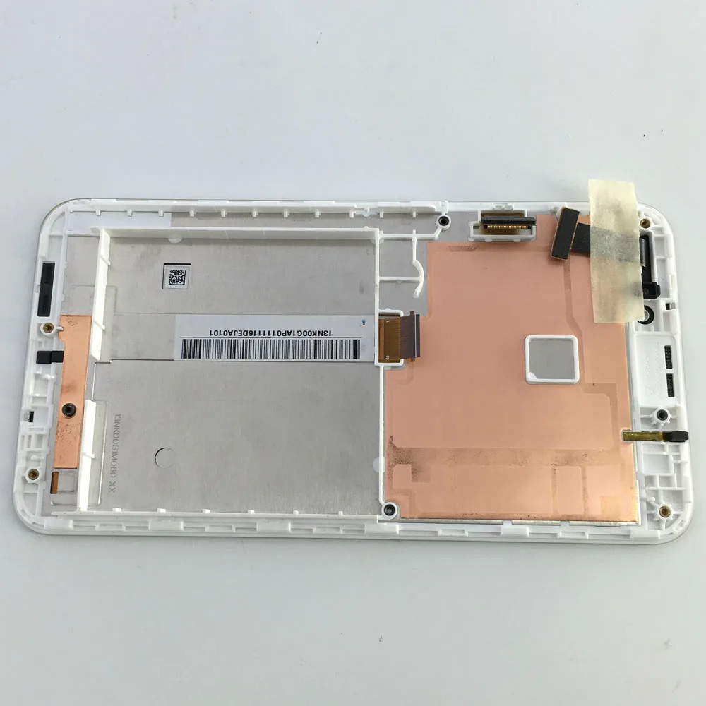 Для Asus FonePad Note 6 FHD6 ME560CG ME560 ЖК-дисплей с кодирующий преобразователь сенсорного экрана в сборе с рамкой Белый/Черный