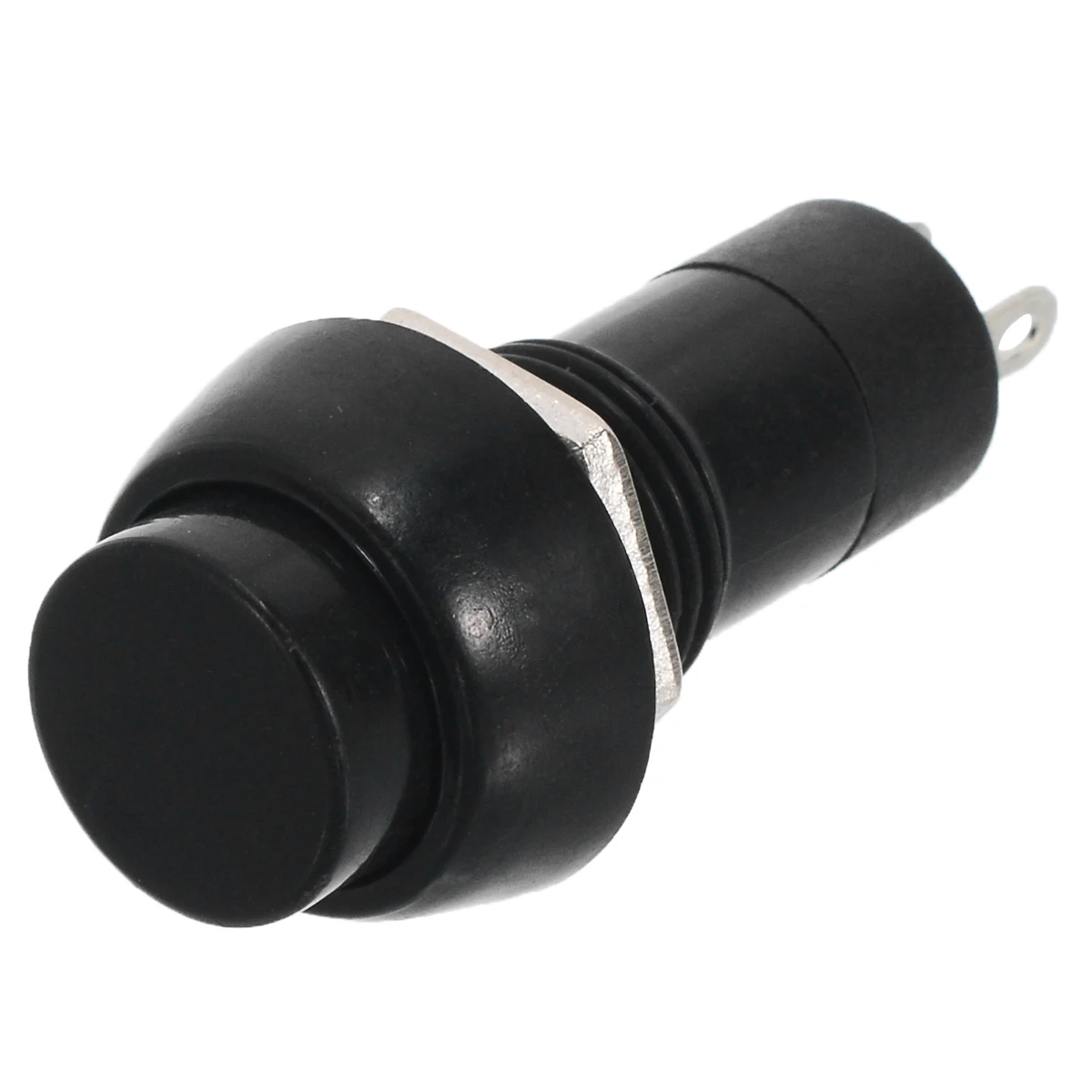 For Car Dashboard Boat 5pcs Black Auto Horn Switches SPST On-Off Momentary Push Button Switch 1A/250V 20A/12V Mayitr