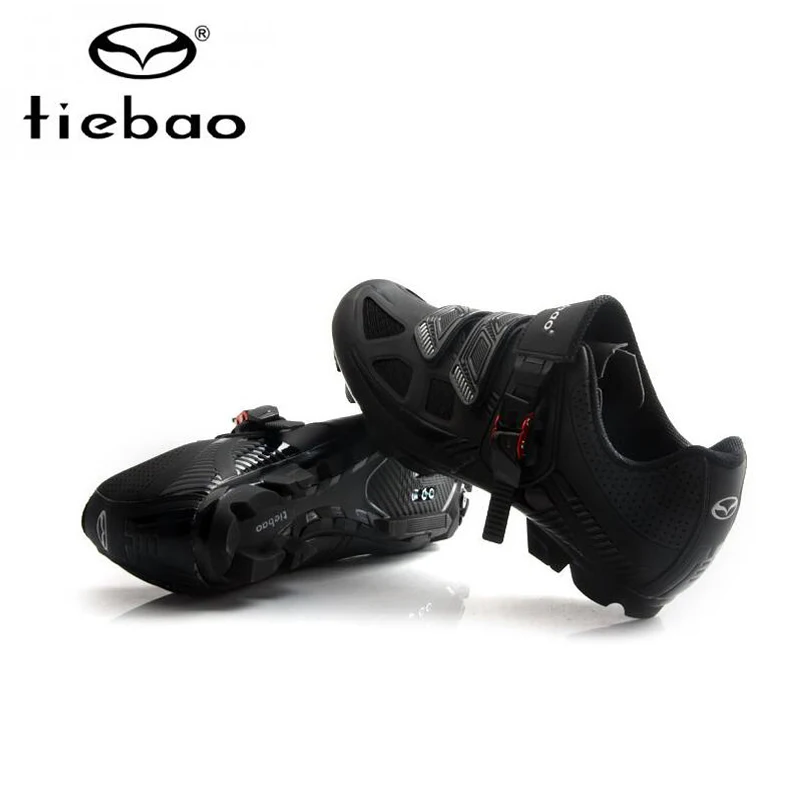 TIEBAO велосипедная обувь sapatilha ciclismo mtb bicicleta мужские кроссовки черные chaussures vtt homme обувь для горного велосипеда