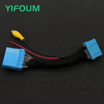 

YIFOUM 20Pin Original Video Input Switch Reverse Camera RCA Adapter Cable For Suzuki SX4 Hatchback