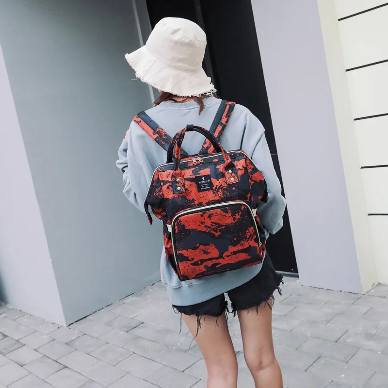 

Diaper Bag Women's Multi-functional Large-Volume Backpack Light MOTHER'S Bag Hand Mommy Bag Pregnant Women Diaper Bag