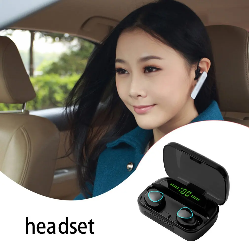 New Portable Durable Wireless Headphones Hands free Built in High sensitivity Touch Panel Wireless Headphones