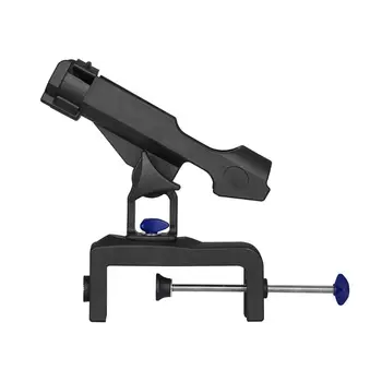 

Fishing Rod Holders for Boats with Large Clamp Opening 360 Degree Adjustable Fish Pole Racks Folding Holder Y4UB