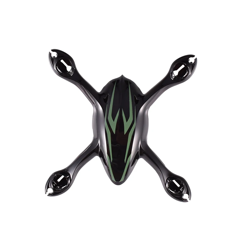 Hubsan H107 Корпус Корпуса квадрокоптера голова и двигатели Крышка для H107C мини Радиоуправляемый Дрон запасные части Аксессуары черный/красный