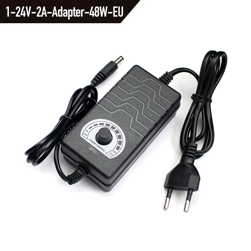Adjustable Power Supply AC 100V-240V TO DC 3V-12V 3V-24V 9V-24V 1-24V 24V-36V 1A 2A 3A 5A Universal Adapter For CCTV/LED Strip-2