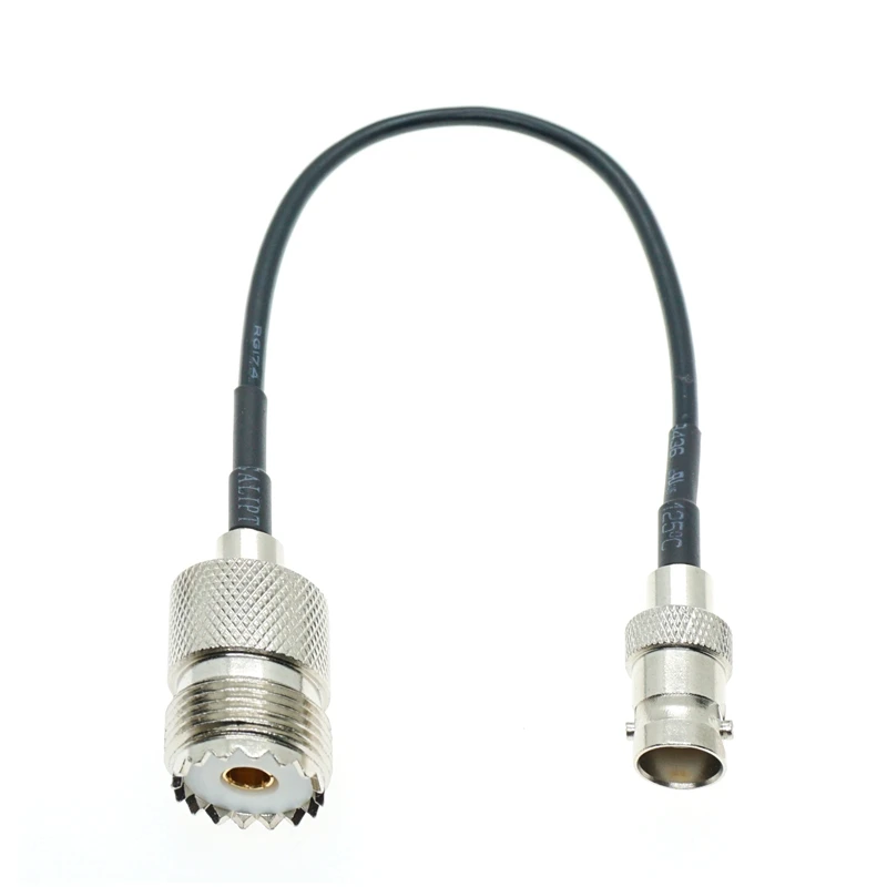 

RG174 BNC Женский к UHF Женский SO239 коаксиальный радиочастотный кабель