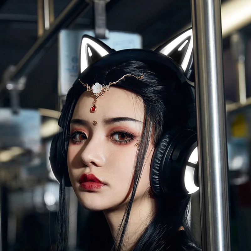 Yowu 3s Cute Cat Wireless Headphones 