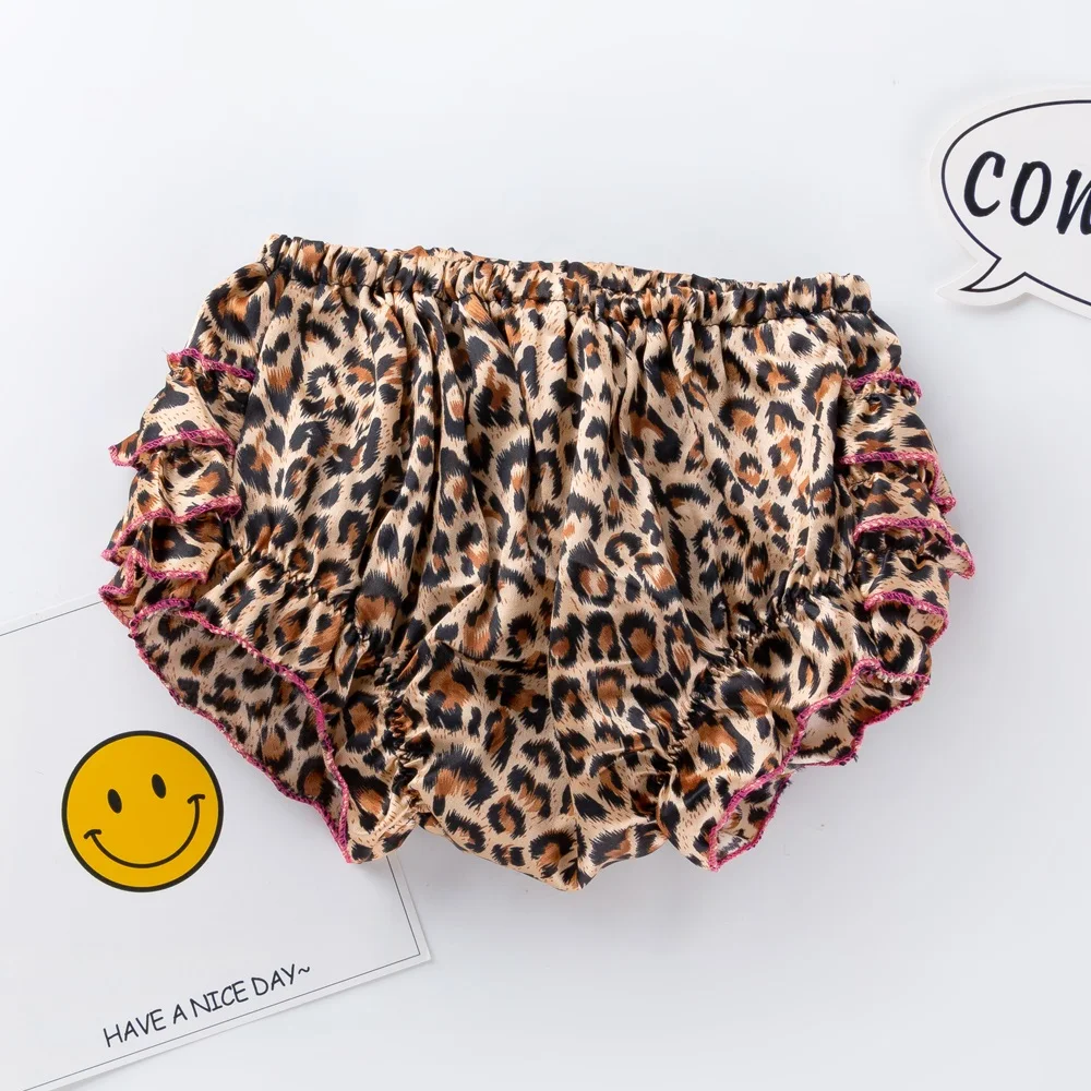 Baby Girl Leopard Bodysuit Set 6