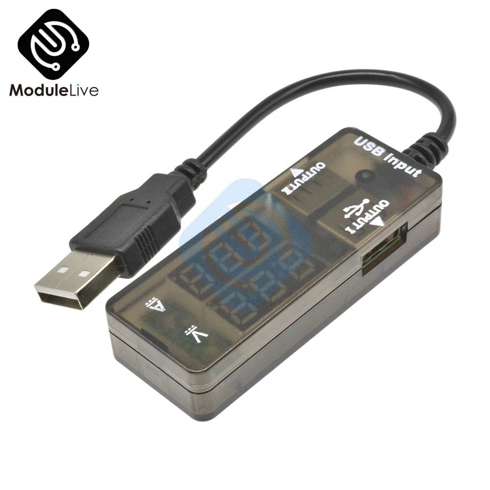 Портативный карманный измеритель напряжения, зарядное устройство, светодиодный цифровой двойной USB зарядное устройство, тестер, измерительный вольтметр амперметра Usb