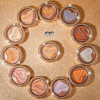 

12 Colors Fashion Eyeshadow Cosmetic Matte Pearlescent Shimmer Single Color Eyeshadow Long Lasting Waterproof Eyes Makeup TSLM2