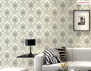 

Yellow With Gold Flower,Sticker (Wall Paper) for Home /living /guest /bedding/wedding room Moisture /water proof DIY decoration