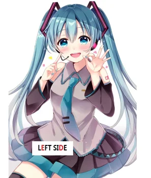 

LEFT SIDE Car Stickers HD Inkjet Engraving DIY Anime Car Styling Cute Sexy Beauty Car Decal Waterproof Sunscreen Racing Sticker