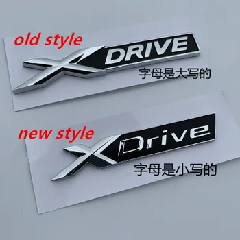 

20X New XDrive Old XDRIVE Fender Trunk Emblem Badge For BMW X1 X3 X4 X5 X6 X7 Car Styling Discharging Capacity Sticker