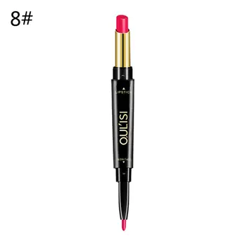 

New Dual Heads Lip Gloss Pen Makeup Lipstick Long Lasting Waterproof Cosmetic Tool