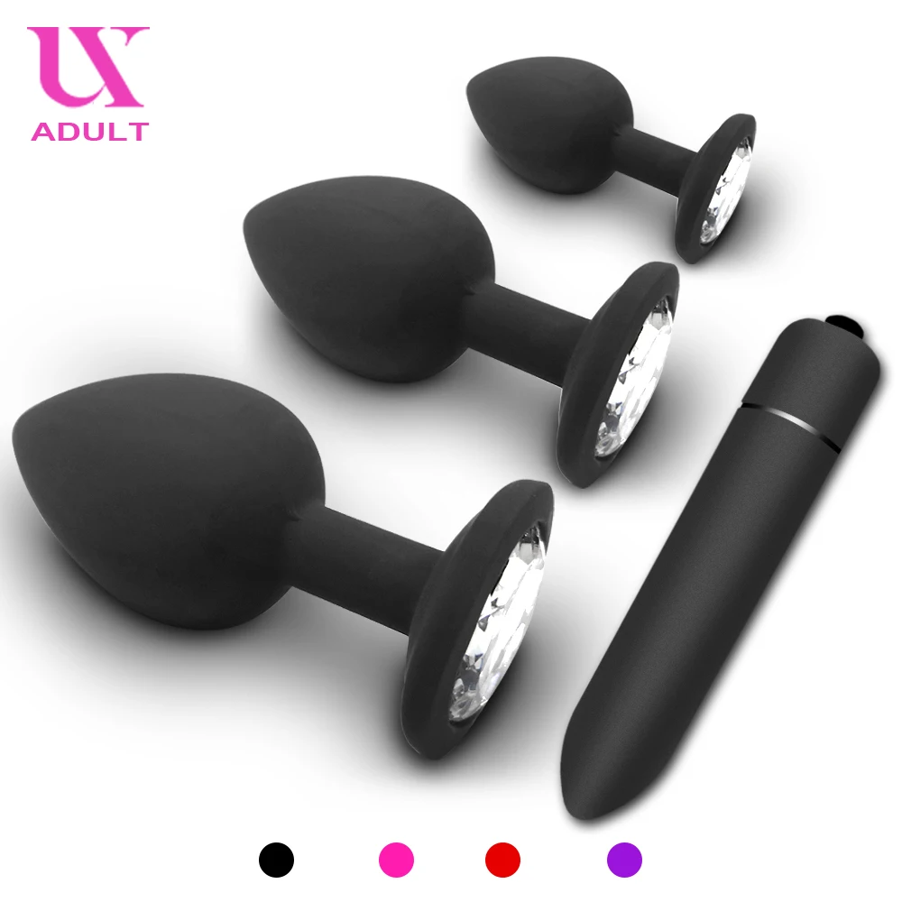 Bullet Dildo Vibrator Anal Plug For Clitoris And G-spot Stimulator_voghion.com