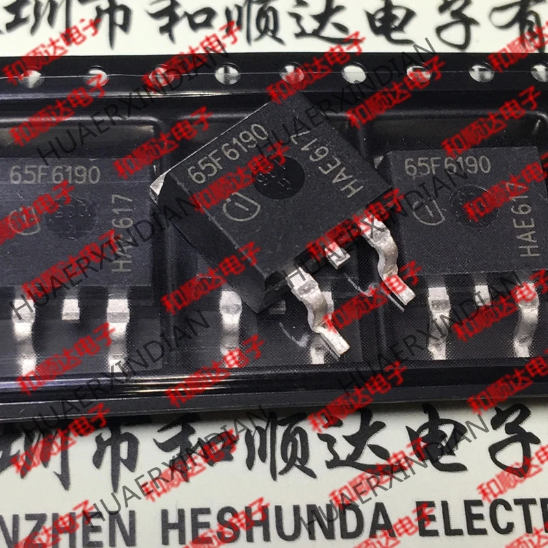 5 шт., новые оригинальные кнопки 65F6190 IPB65R190CFD-263 650V 57.2A на