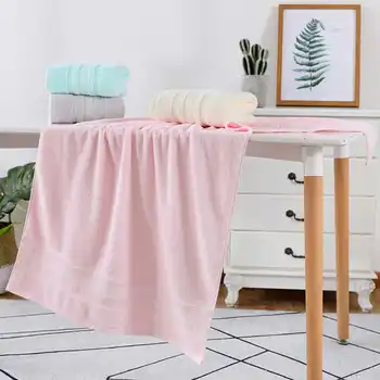

4 Colors 100% Cotton Bath Hotel Towel Face Care Hand Cloth Soft Towel Light Weight Towels 70X140CM