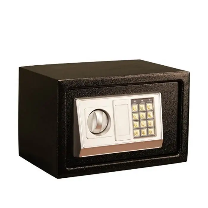 Мини электронный цифровой пароль безопасности Box Офис; Цвет черный, бежевый; Сейф