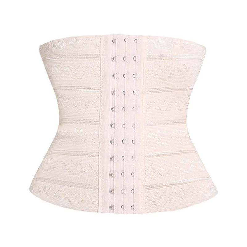 Waist Trainer Cincher Body Shaper Underwear Tummy Slim Belt Postpartum Control Underbust Steel Boned Corset