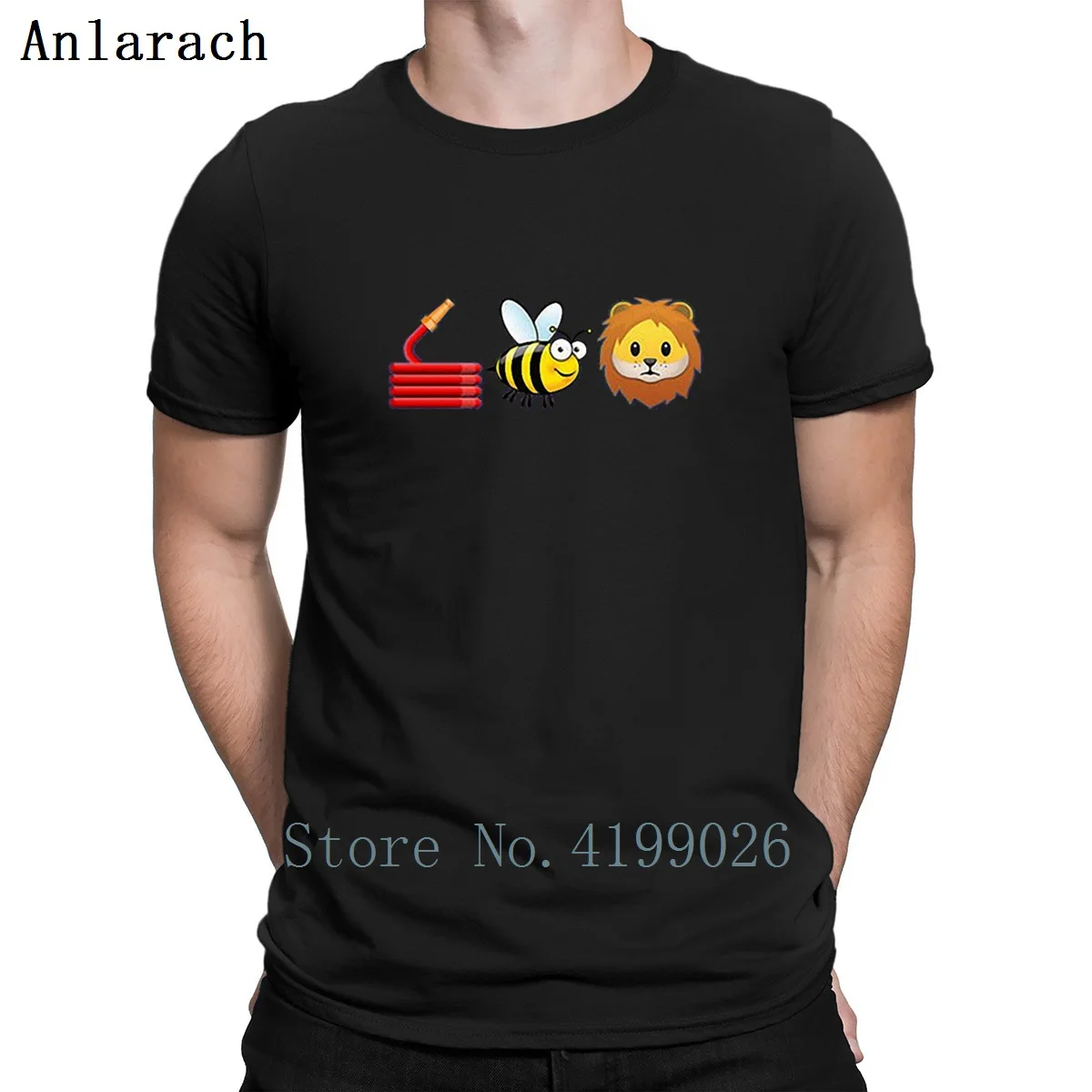 Hoes Be leing Hose Bee Lion футболка Подлинная Одежда против морщин Весенняя для мужчин с