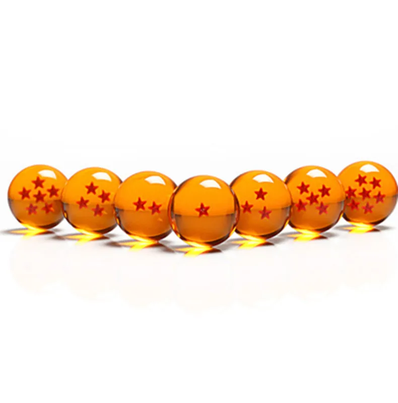 DragonBall Z - 7 Crystall Ball с коробкой 3 5 см ball украшения коллекция dragon z | Игрушки и хобби
