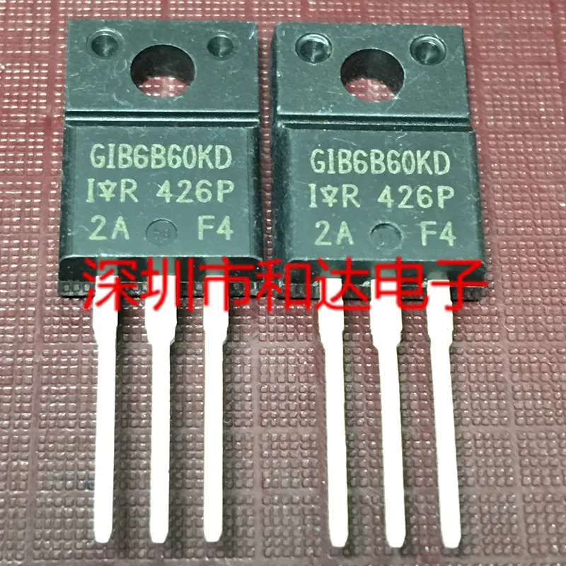 5 шт. GIB6B60KD TO-220F 600V 11A