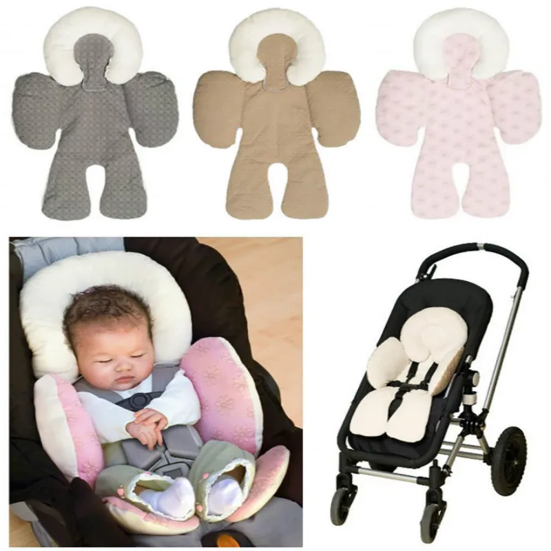 Baby Stroller Cushion Car Seat Pad Mat Infant Car Pillow Head Body