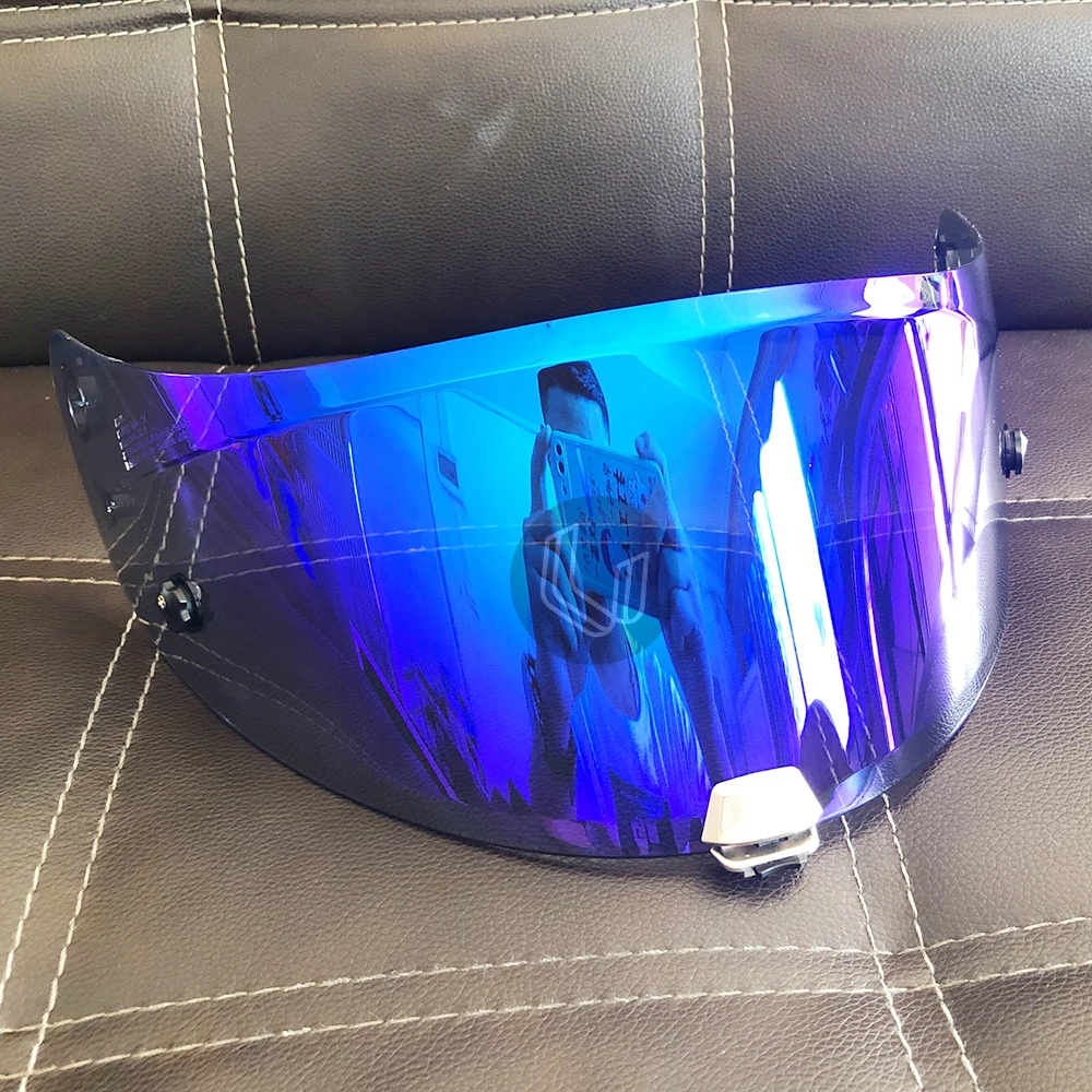 Casque de moto AntiUV PC visière lentille modèle visage casque visière étui à lentilles pour