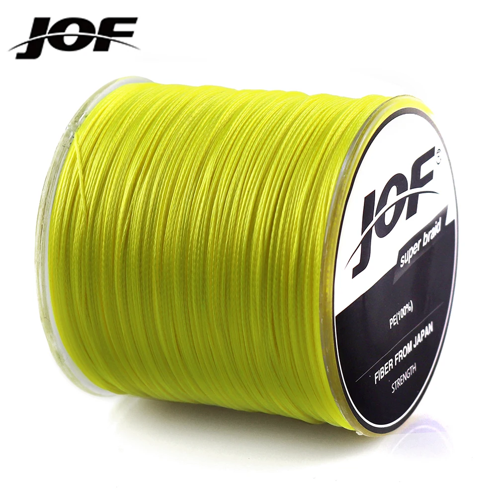 Новая JOF 300 м многофиламентная рыболовная леска плетеная 22LB 78LB PE супер прочная