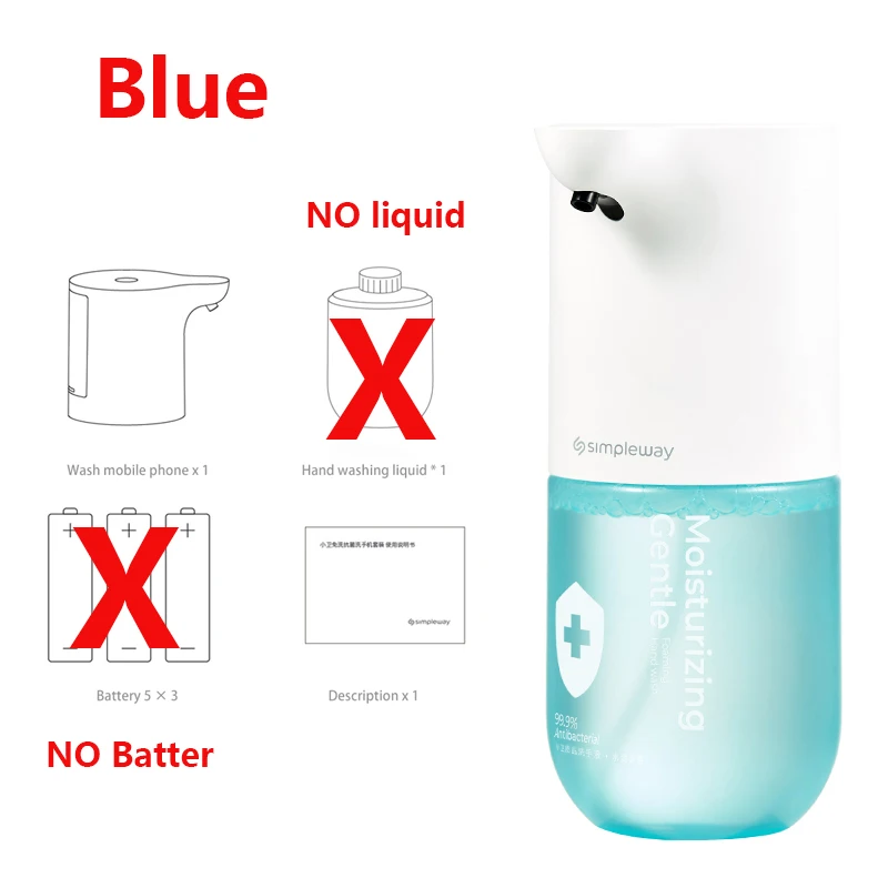 Simpleway Automatic Soap Contaless Dispenser Intelligente Hand Washer 0.25s Infrared Sensor Foam Dispenser with High Accuracy 