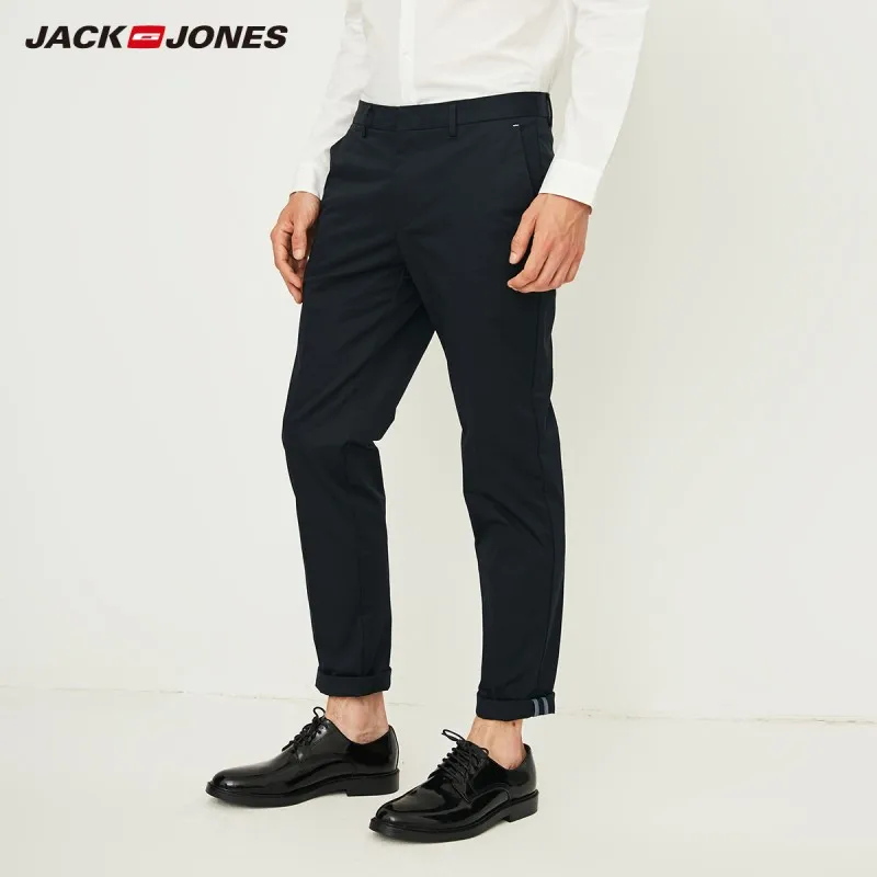 JackJones мужские деловые Умные повседневные брюки 218314539 | Мужская одежда