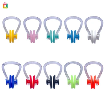 

Mini Portable Silicone Nose Clips Multi-function Waterproof Swimming Nose Clips BB2