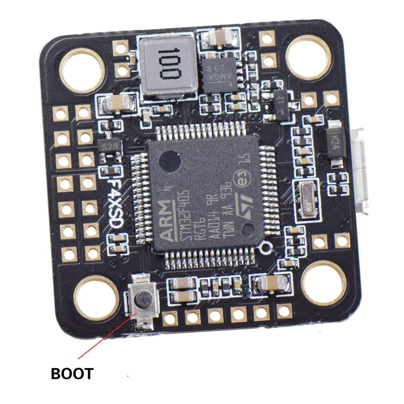 Betaflight флэш-Контроллер полета 2-6S Встроенный OSD 5 в 9 В BEC для Mini 150 130 FPV гоночного