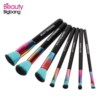 

Beauty BigBang 7PCS Synthetic Hair Makeup Brushes Set Wood Maquiagem Foundation Powder Brush Set Kit