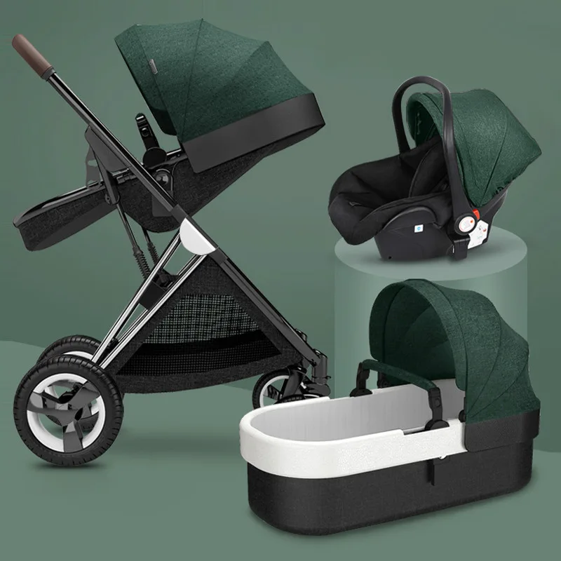 3 in 1 luxury stroller