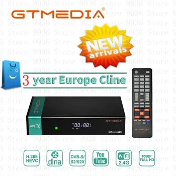 

GTmedia V8X satellite Receiver Gtmedia V8 NOVA update DVB-S/S2/S2X Built in Wifi Support Unicable and CA card slot GT Media V8X