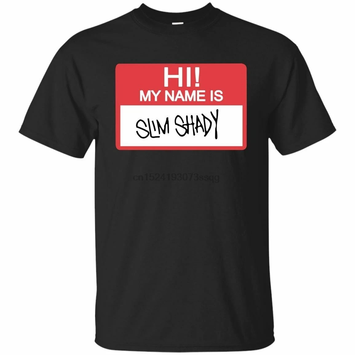 Eminem Hi My Name Is Slim Shady Name Tag T Shirt Kamikaze Killshot Lake S 6xl T Shirts Aliexpress www aliexpress com